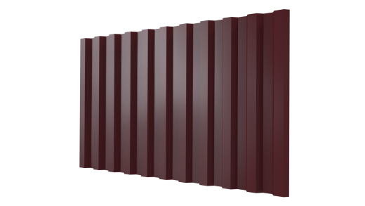 Профнастил НС21 1065/1010x0,45 мм, Полиэстер RAL 3005