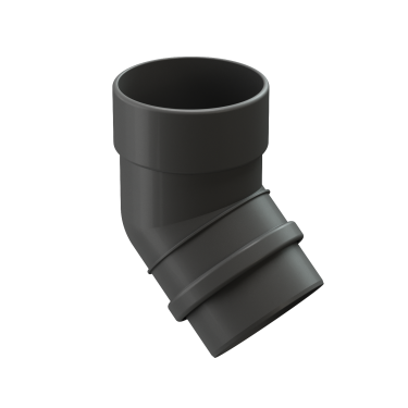 Колено 45°, RAL 7024