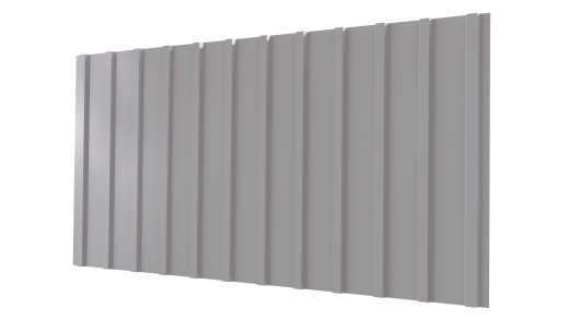 Профнастил С10 1170/1100x0,45 мм, Полиэстер RAL 7004