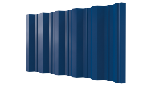 Профнастил НС44 1050/1000x0,7 мм, Полиэстер RAL 5005