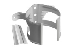 Кронштейн трубы на дерево