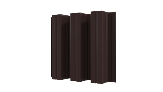 Профнастил Н114 670/620x0,7 мм, Полиэстер RAL 8017