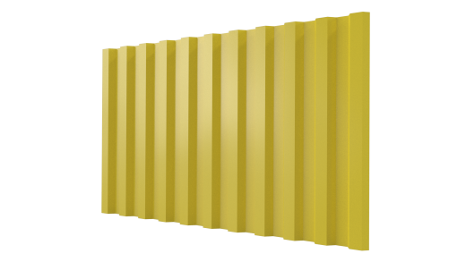 Профнастил НС21 1065/1010x0,3 мм, Полиэстер RAL 1018