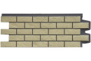 Фасадная панель Grand Line Состаренный кирпич, Design Plus ваниль темно-бежевый шов