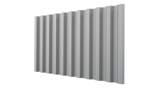 Профнастил НС21 1065/1010x0,65 мм, Оцинкованный