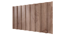 Профнастил НС18 1150/1100x0,45 мм, Printech Светлое дерево