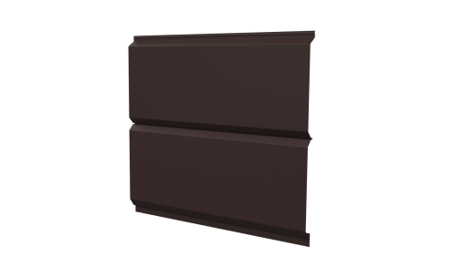 Сайдинг Евробрус MATT 0,45 мм, RAL 8017