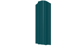 Металлический штакетник Евротрапеция Полиэстер 0,45 мм, RAL 5021