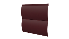 Сайдинг Блок хаус MATT 0,45 мм, RAL 3005