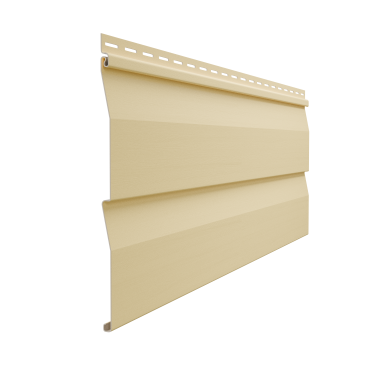 Виниловый сайдинг Döcke Корабельный брус, банан