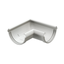 Угловой элемент желоба 90°, RAL 9003