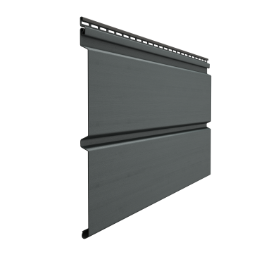 Виниловый сайдинг Döcke Брус, графит