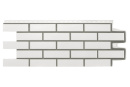 Фасадная панель Grand Line Клинкерный кирпич, Design (шов 7006) молочный