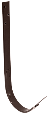 Крюк длинный, RAL 8017