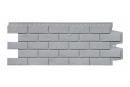 Фасадная панель Grand Line Состаренный кирпич, Classic серый