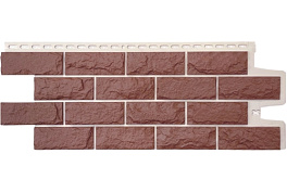 Фасадная панель Grand Line Колотый камень, Design Plus корица бежевый шов