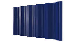 Профнастил НС44 1050/1000x0,45 мм, Полиэстер RAL 5002