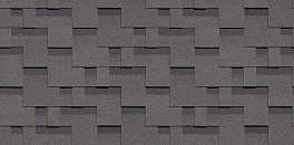 Гибкая черепица Döcke Standard Тетрис, Серый