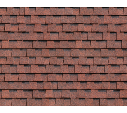 Многослойная черепица Технониколь SHINGLAS, коллекция Ранчо, Красный