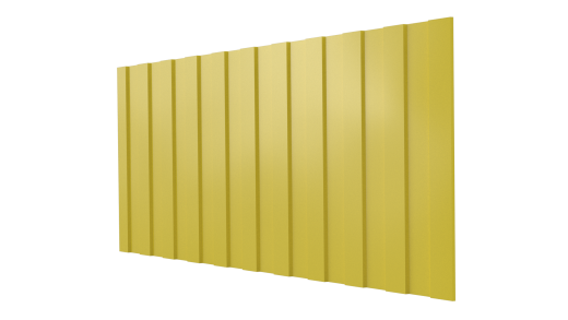 Профнастил С8 1200/1150x0,3 мм, Полиэстер RAL 1018