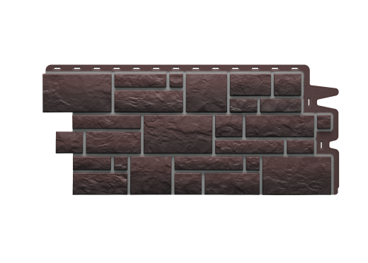 Фасадная панель Döcke Burg, земляной
