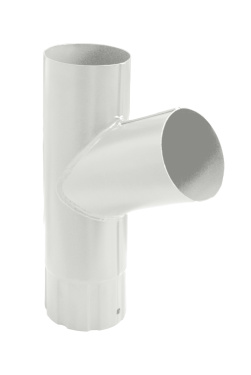 Тройник трубы, RAL 9003