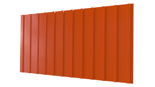 Профнастил С10 1170/1100x0,45 мм, Полиэстер RAL 2004