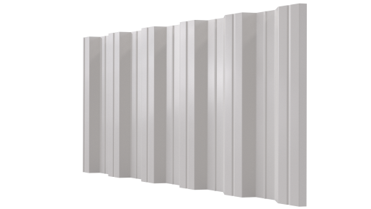 Профнастил НС35 1055/1000x0,5 мм, Полиэстер RAL 9003