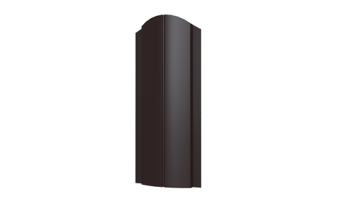 Металлический штакетник Европланка Полиэстер 0,45 мм, RAL 8017