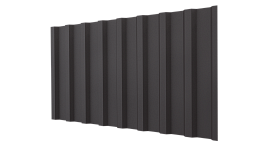 Профнастил НС18 1150/1100x0,5 мм, V-MATT RAL 8019