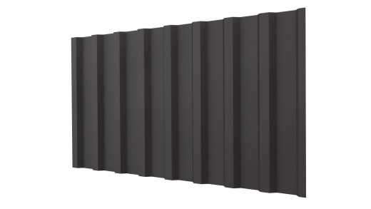 Профнастил НС18 1150/1100x0,5 мм, MATT RAL 8019