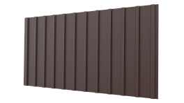 Профнастил С10 1170/1100x0,35 мм, MATT RAL 8017