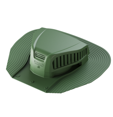 Точечный аэратор Döcke Root, 25 м², Зеленый