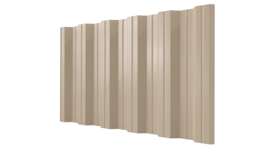 Профнастил НС35 1055/1000x0,5 мм, Полиэстер RAL 1015