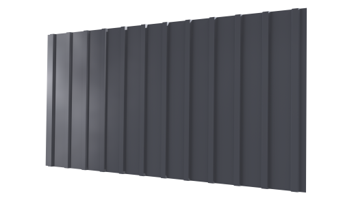 Профнастил С10 1170/1100x0,7 мм, Полиэстер RAL 8017