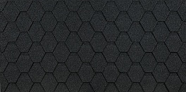 Гибкая черепица Döcke Eurasia Шестигранник, Серый