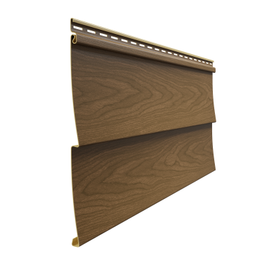 Виниловый сайдинг Döcke Ёлочка, миндаль