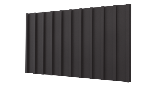 Профнастил С16 1050/1000x0,5 мм, MATT RAL 8019