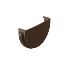 Заглушка желоба, RAL 8017