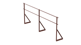 Ограждения кровельные Бюджет 1200 мм