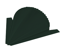 Заглушка конька круглого конусная R110 V-MATT