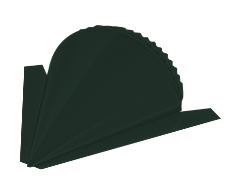 Заглушка конька круглого конусная R110 V-MATT