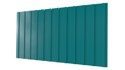 Профнастил С10 1170/1100x0,7 мм, Полиэстер RAL 6005