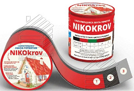 Лента-герметик клейкая NIKOkrov 100x10000 мм