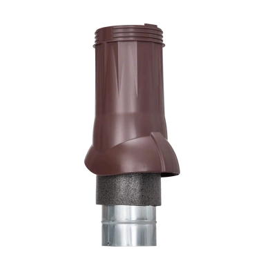 Вентиляционный выход изолированный Ø125/160, серия Static, коричневый
