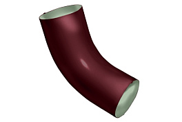 Колено трубы 60⁰, RAL 3005