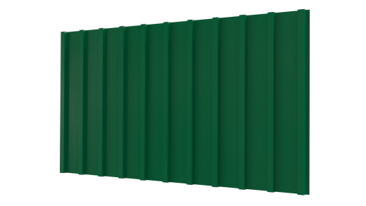 Профнастил С16 1050/1000x0,35 мм, Полиэстер RAL 3005