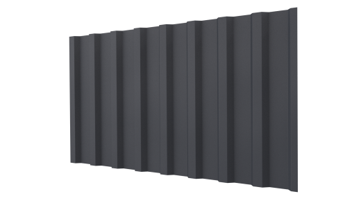 Профнастил НС18 1150/1100x0,35 мм, MATT RAL 7024