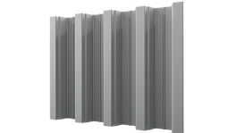 Профнастил Н75 800/740x0,9 мм, Оцинкованный