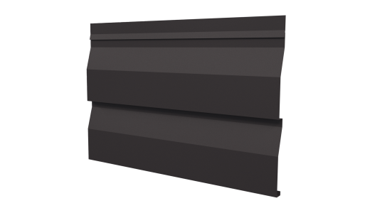 Сайдинг Корабельная доска MATT 0,45 мм, RAL 8019